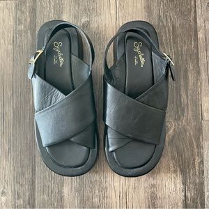 Seychelles “Just for Fun” sandal in black